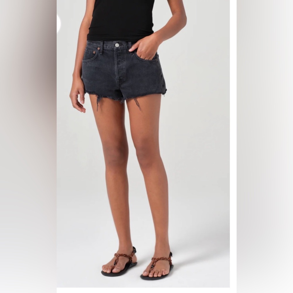 Agolde Parker Vintage  Cut Off Shorts